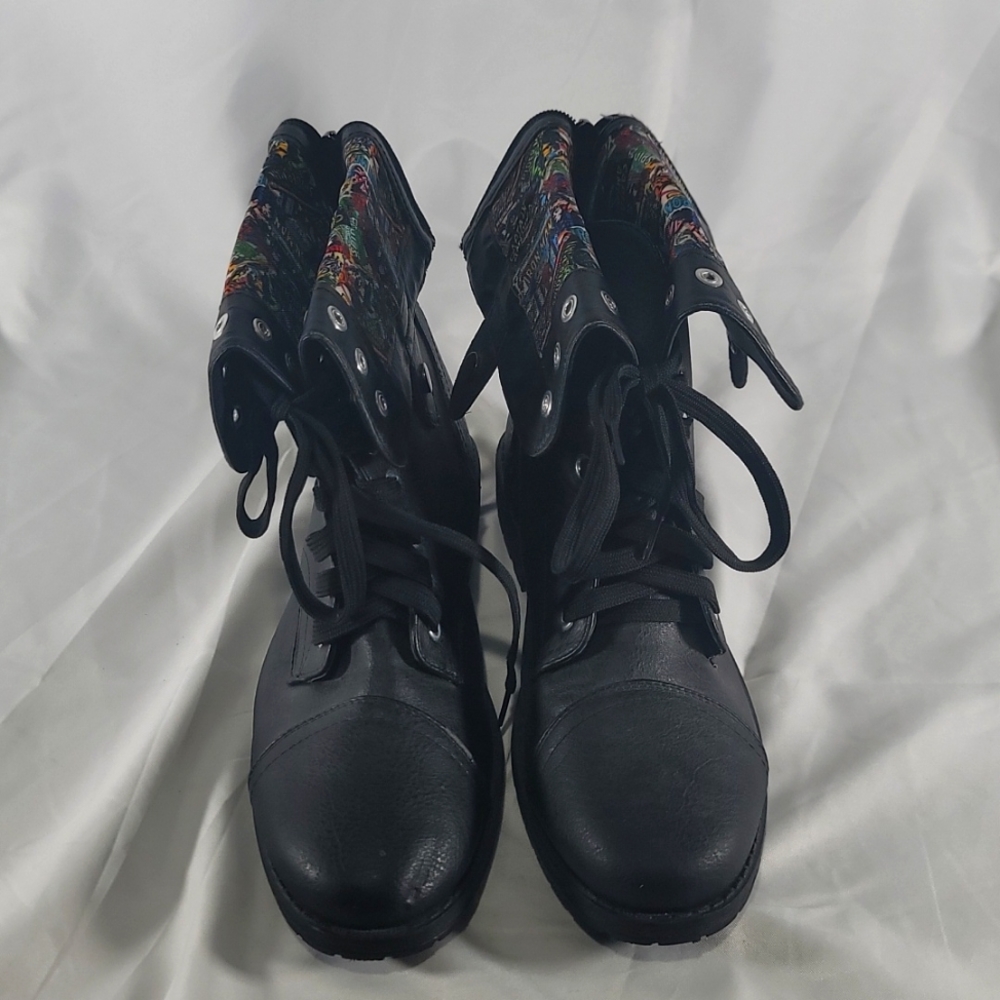 Marvel Lace Up Boots 10